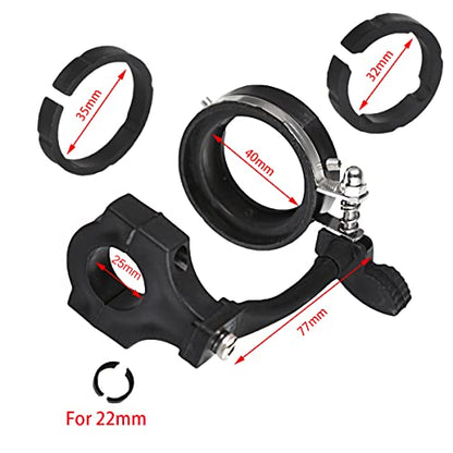 7/8Inch 22mm 1Inch 25mm Black Cruise Control Throttle Lock Kits for Universal Motorcycle