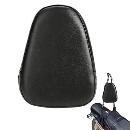 OSAN Universal Motorcycle Synthetic Leather Rear Sissy Bar Backrest Cushion Pad - Black