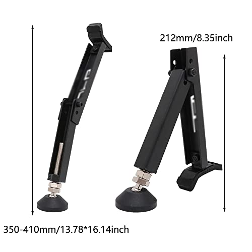 Motorcycle Rear Wheel Lift Stand Portable Adjustable Wheel Stand Universal for Chain Cleaning Chain Lubrication