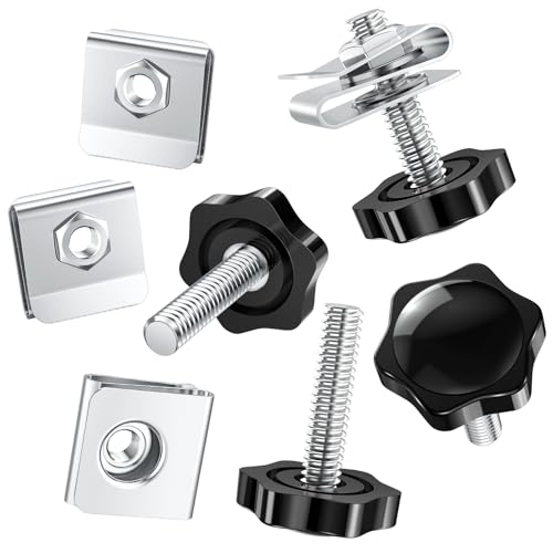 Amazicha Saddlebag Locks Theft Deterrent Saddle Bag Mounting Screw Bolt Black Fit for Harley Davidson Touring Street Glide,Electra Glide, Road Glide, Road King 1988-2024