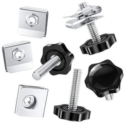 Amazicha Saddlebag Locks Theft Deterrent Saddle Bag Mounting Screw Bolt Black Fit for Harley Davidson Touring Street Glide,Electra Glide, Road Glide, Road King 1988-2024