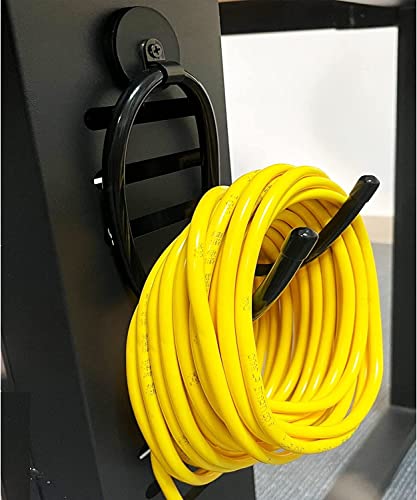 Pmsanzay Adjustable Magnetic Hanger,Strong Magnetic Hook for Cowboy Hat, Hard hat,Headphone,Shoes,Toys,Umbrella,Extension Cords,Tools,Bags,Towels,Gloves,etc - No Scratches to The Surface - W Style