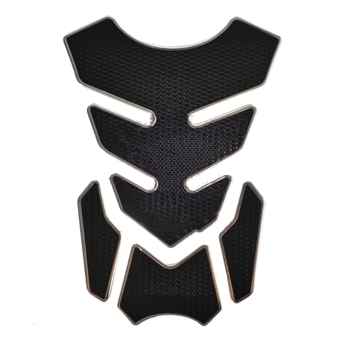 Motorcycle Tank Pad Sticker for K&awasaki ZXR400 ZRX400 ZZR400 ZX6R ZX9R ZX10R Z1000 Z750 Cool Motorcycle Decal Gas Oil Fuel Tank Pad Protector Sticker Case Oil Tank Tank Grip Decals (Color : Silver - color: Silver
