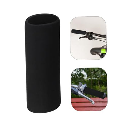 Cabilock Non Skid Motorcycle Handlebar Grips Elastic Sponge Covers for Enhanced Comfort and Safety for Motorbike - size: 12X3.1X3.1CM