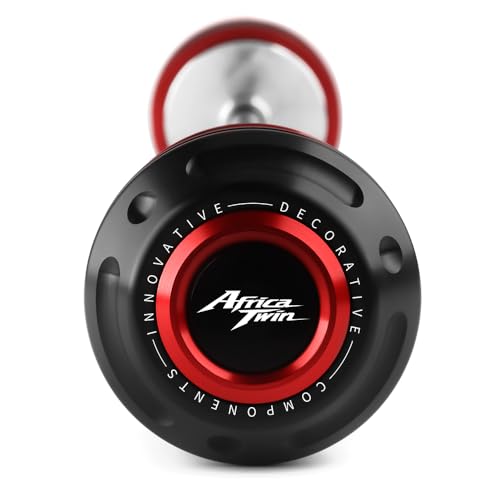 Motorcycle Rear Wheel Axle Fork Slider Crash Protector Compatible With H.onda CRF1100L Africa Twin Adventure Sports/DCT 2020-2024 2025 | CRF 1100 L 1100L CRF1100 L Accessories (Red) - color: red, size: Rear