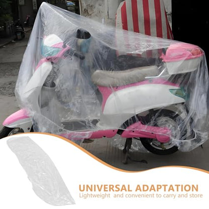 Heavy Duty Motorcycle Cover XL, Waterproof Electric Scooter Rain Shield, Universal Outdoor Sun Protection Dustproof Vehicle Cover for Motorbike and Mobility Scooter