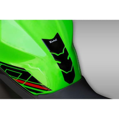 Keiti Motorcycle Tank Pad Universal Slim (Black) - color: Black