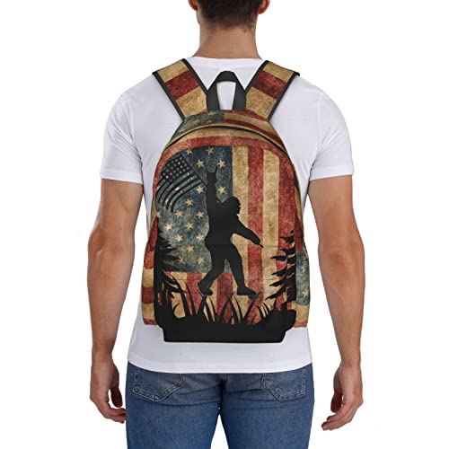 American Flag Tree Backpack Bookbag Laptop Backpacks Multipurpose Daypack for Boys Girls School Men Women Travel Hiking - color: American Flag