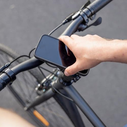 Quad Lock Stem/Handlebar Bike Phone Holder Kit with MAG Phone Case for Samsung Galaxy S25 Plus - size: Samsung Galaxy S25 Plus
