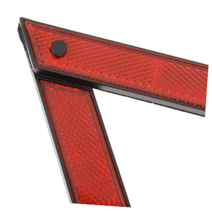CANIGHT 3pcs Car Emergency Tool Reflective Roadside Safety Triangle Warning Triangle Road
