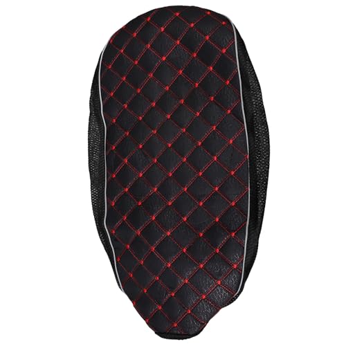 GALPADA Breathable Motorcycle Seat Cover Cushion with Elastic Edge Linen Mesh Shock-Absorbing Pad Protector Sunscreen Anti-Slip Seat Cushion for Motorbikes Four-Season Saddle Cover