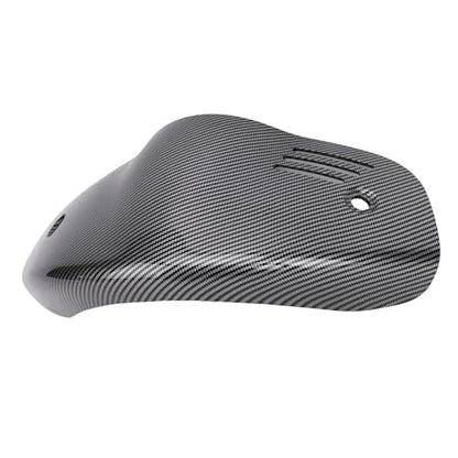 Motorcycle Windscreen Extension Adjustable Spoiler Clip On Windscreen Visor Windproof Front Flyscreen Replacement For GTS GTV 300 2024 (Carbon Fiber Style) - color: Carbon Fiber Style