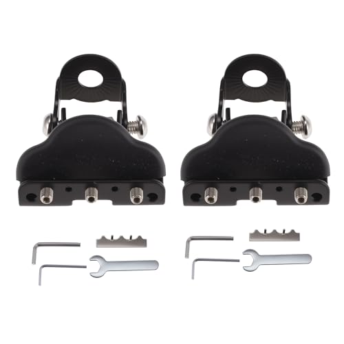 Light Bar Mounting Bracket Iron Spotlight Tube Clamp Holder Heavy Duty LED Strip Bracket Light Bar Mounts for Motorcycle ATV UTV Black 1 Set - color: Black