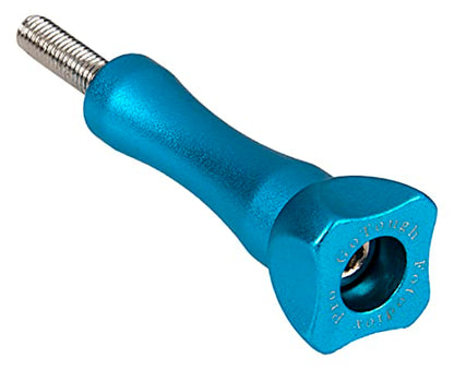 Fotodiox GoTough 45mm Blue Metal Thumbscrew Compatible with GoPro HERO3, HERO3+, HERO4, HERO5, HERO6, HERO7 2-Prong Mounting System Pro - color: Blue, size: Long