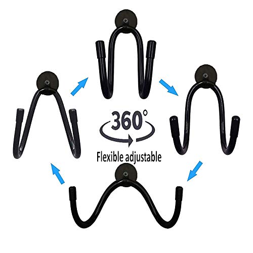 AUXPhome 2Pack Magnetic Hanger Magnetic Hook for Cowboy Hat, Hard hat, Cords,Tools,Bags,Towels, Shoes, Toys, Umbrella, Hand Tools, etc - Strong Magnet - No Scratches to The Surface