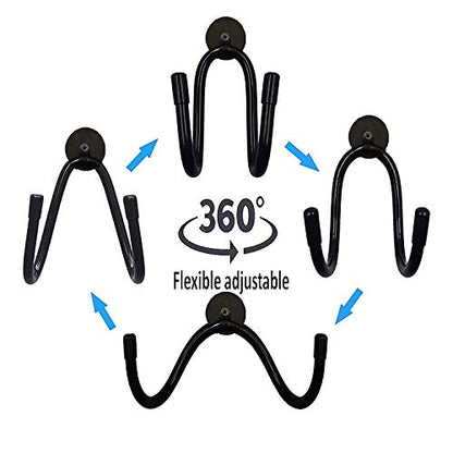 AUXPhome 2Pack Magnetic Hanger Magnetic Hook for Cowboy Hat, Hard hat, Cords,Tools,Bags,Towels, Shoes, Toys, Umbrella, Hand Tools, etc - Strong Magnet - No Scratches to The Surface