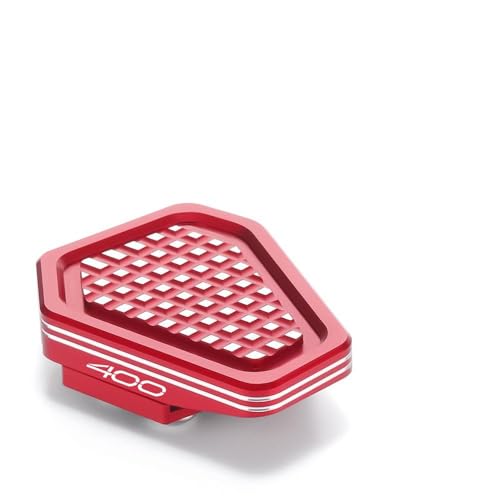 Modeer Motorcycle Widening Foot Brake Pedal Extension Compatible with Z400 (2018-2024) Enlarge Anti-Slip Peg Extender Plate z 400 Accessories (red) - color: red, size: Z400