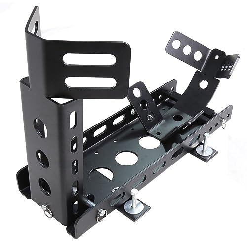 14" to 22"Removable Trailer Model Motorcycle Wheel Stop Chock Adjustable Rear 1T2Tommwsca