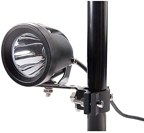 Fork Clamp Motorcycle Light Mount fit 0.7" to 2.05" Roll Cage,Adjustable Bicycle Motorcycle Headlight Bracket Car Bull Bar Holder Offroad Tube Clamps Mounting Brackets for LED Work Lights