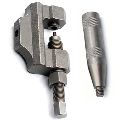 Chain Breaker Cut Link Splitter Pin Tool Repair Tool For Motorcycle Bike ATV Heavy Duty Chains 415 420 428 520 525 530 630 Chainsaw Lawn Mower Heavy Duty