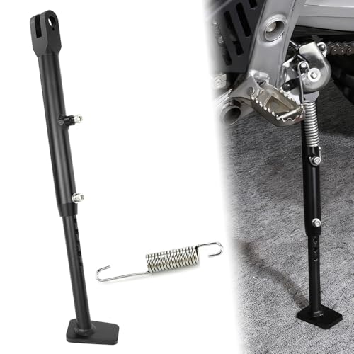 0-4'' Motorcycle Adjustable Kickstand Side Stand Fit for CRF250L 12-20/CRF300L 21-25/CRF300L Rally 22-25/CRFL300LS 23-25/CRF250L Rally 18-21