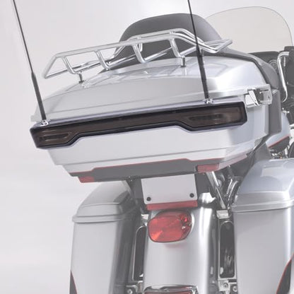 TCMT King Pack Sequential Dynamic Flowing Rear Brake Tail Light Accent Fit For Harley 2014-2025 Touring Road King Road Street Electra Glide Tri Glide Ultra Limited Pack - color: Smoke Lens Chrome Housing B, size: Single Light