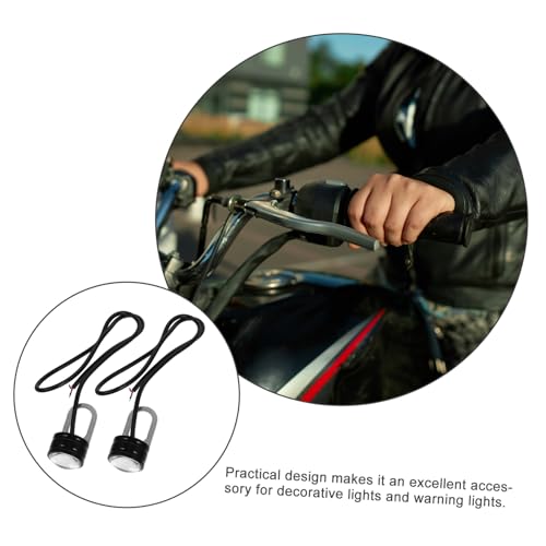 2pcs Led Flashing Marker Lamp Reverse Backup Light High Brightness for Motorcycle Safety Easy to Install for Night Riding and Decoration