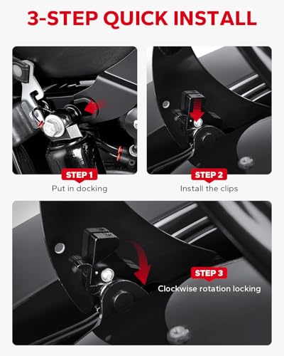 Amazicha Backrest Sissy Bar, Integrated Passenger Sissy Bar, Quick Release Detachable Backrest Fit for Harley Davidson Touring Road King Road Glide Street Glide Electra Glide 2009-2024, Black (26inch) - size: 26inch
