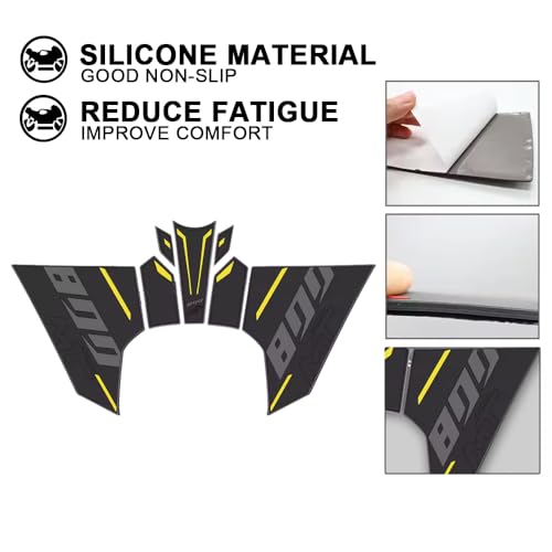 Motorcycle Accessories Tank Pad Protector Sticker Decal Gas Knee Grip Traction Pad Side Logo For CFMOTO 800MT 800 MT 800 mt