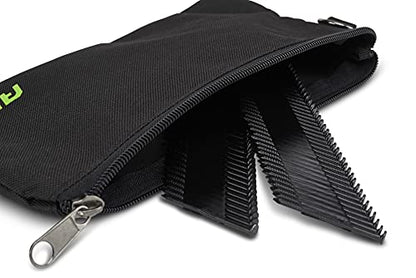 AWP Accessory Tool Pouches with Carabiner Hooks, Tool Belt Accessory, Three Different Sizes, Pack of 3