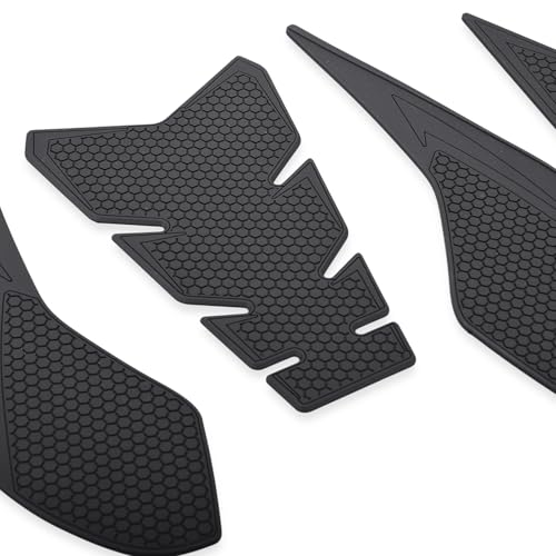 Motorcycle Tank Traction Pad Side Gas Knee Grip Protective Sticker Protector for Honda CBR500R CB500F 2019-2025 ((2024 ~Style Black)) - color: (2024 ~Style Black)