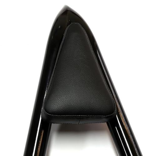 MZS Motorcycle Backrest Sissy Bar, 22" Detachable Passenger Rear Pad Quick Release Accessories Black Compatible with Sportster XL 883 1200 XL883 XL1200 Iron 2004-2022
