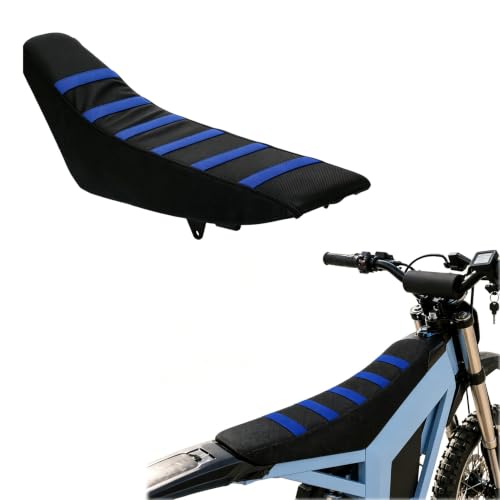 PSLER Seat Cover for Yozma Universal Pit Bike Seat Cover for Tuttio,Yozma in10,CRF50, CRF 110, KLX110, Hawk 250, 50cc - 450cc Dirt Bike Seat Cushion Cover, Powersports Seat Covers,Blue - color: Blue