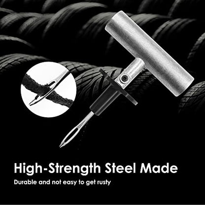 Heavy Duty Tire Repair Kit, 39 Pcs Tire Plug Kit for Car, Motorcycle, Truck, Tractor, Trailer, RV, ATV, ARB, SUV