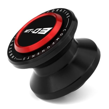 M6 Motorcycle Swingarm Spools Slider Compatible With YAMAHA MT03 2018 2019 2020 2021 2022 2023 2024 2025 | Swing Arm Stand Bobbins Screws MT-03 MT 03 Accessories (red) - color: red