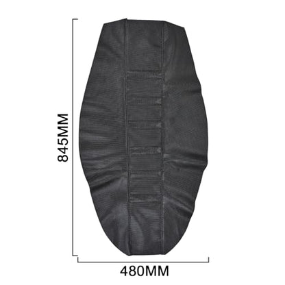 Ebike Seat Cover for Yozma IN10 Tutto Tuttio Soleil 01 Tutti Electric Dirt Pit Bike Non-Slip Soft Cushion Black - color: black background black stripes