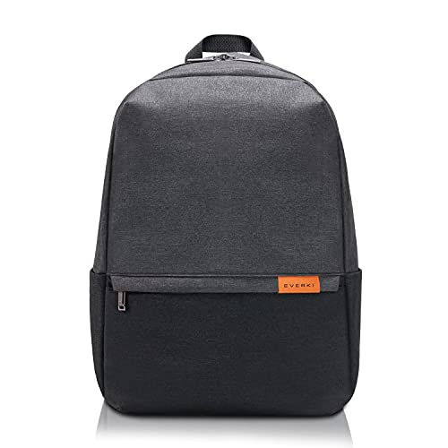 EVERKI Light Laptop Backpack with Hidden Pocket 15.6-Inch - Durable Men’s Work Back Pack, Business Travel Backpack, College Laptop Bookbag for Men & Women, Work Office Back Pack, (EKP106) Charcoal - size: 23 Liters