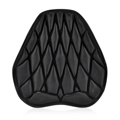 SaferCCTV Motorcycle Seat Cover ATV Padded Seat Protector,Motorcycle Seat Cushion Air Cooling 3D Motorcycle Seat Pad(New Size L) - size: New Size L