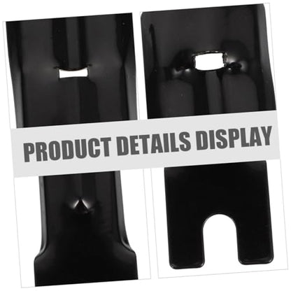 Happyyami 8pcs Shaped Safety Flag Pole Mount Brackets for Motorcycles Easy to Install Cycling Accessories for Enhanced Visibility and Riding Safety