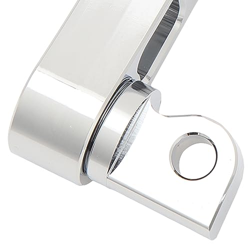 Yosoo Health Gear Aluminum Motorcycle Foot Peg Bracket, Adjustable Passenger Footpegs, 360, Universal Fit, Electroplated, Touring Motorcycle, Front and Rear