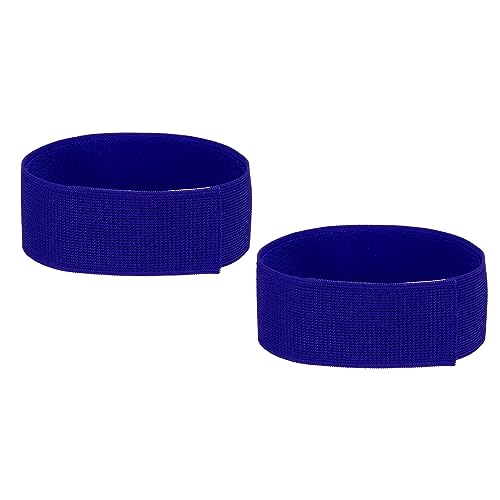 PATIKIL Boot Straps, 2 Pack Elastic Polyester Trousers Blouses Ankle Straps Pants Leg Bands with Hook and Loop for Hiking, Fishing, Hunting, 20", Blue - color: Blue, size: 20"