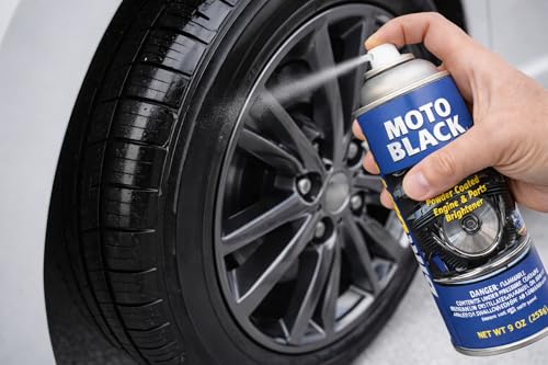 Bike Brite MC53000 Black Powder Coated Engine and Wheel Cleaner, 9 fl. oz.