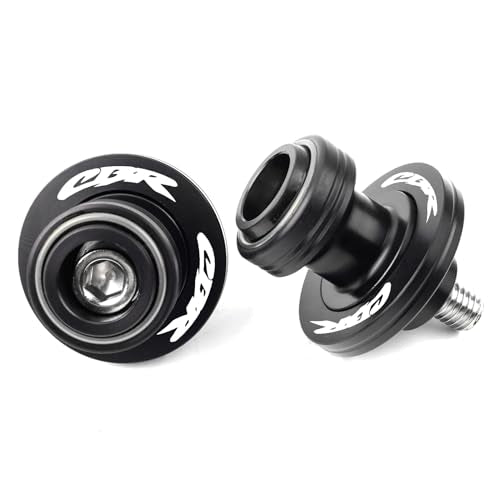 Compatible With CBR 600RR CBR 1000RR CBR1100XX CBR 125 150 250 400RR CBR450SR CBR900RR 954RR CNC Motorcycle Swingarm Spools Sliders Swing Arm Sliders (Grey) - color: Grey