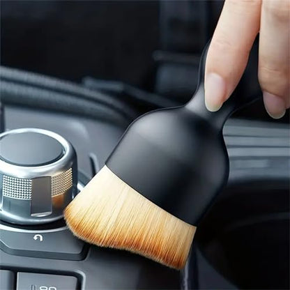 Car Interior Cleaning Brush, Soft Bristle Detailing Brush for Car Care, Versatile Interior Dusting Tool for Vents, Dashboards, and More