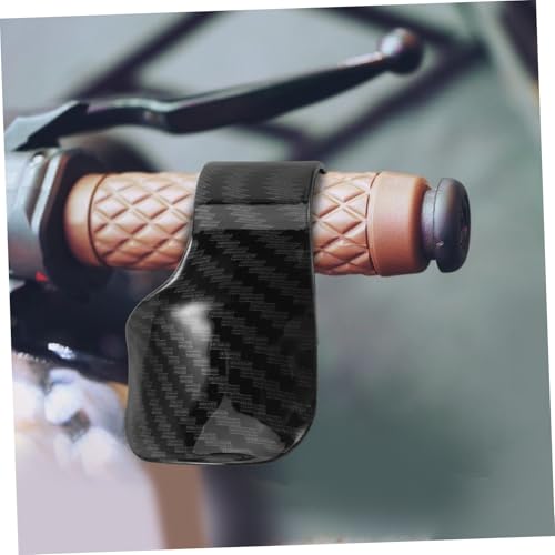 Motorcycle Throttle Assist Grip Carbon Fiber Twist Handlebar Control for Scooters and Electric Bikes Universal Throttle Controller for Enhanced Riding Comfort
