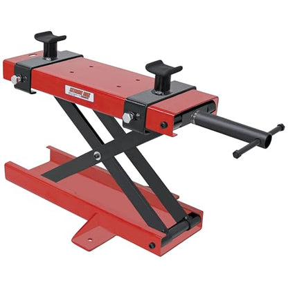Extreme Max 5001.5047 1100 lb. Motorcycle Scissors Jack - Narrow | 1100 lb. Capacity