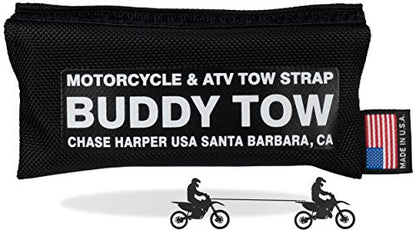 Chase Harper USA 9100 - Buddy Tow - Tough Military spec Nylon Webbing (1785 lb. Test) 12' x 1" - Black - color: Black, size: 1" Webbing