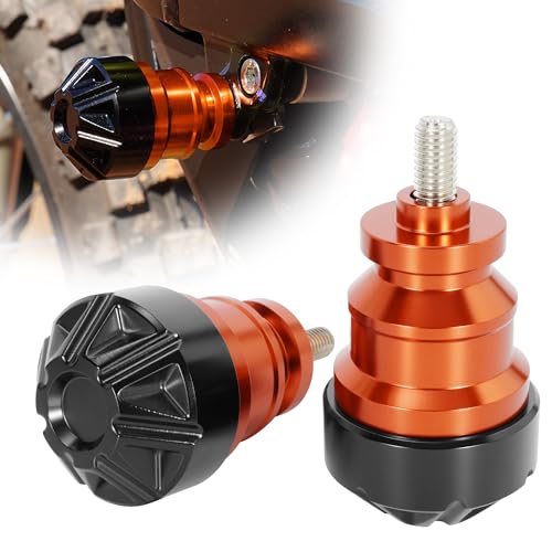 Sur Ron Frame Sliders, 6061 Aluminum Motorcycle Crash Frame Slider for Surron Sur Ron X/S Segway X260 X160 Talaria Sting Electric Dirt Bike, Orange and Black - color: Orange and Black, size: Aluminum
