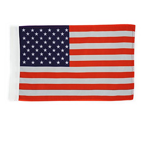 Motorcycle Flag 6 x 9 Or 10 x 15 Inch (10"X15", USA) - color: USA, size: 10X15