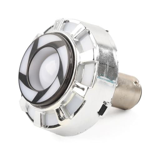 1 Pc Angel Eye Light Headlight Motorcycle Angel Eye Flash Strobe Tail Brake Rear Lights 12V, Colorful
